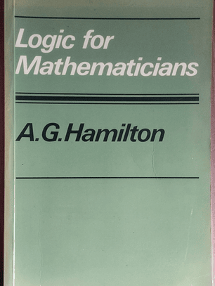 Logic for Mathematicians
