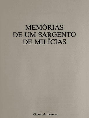 Memórias de Um Sargento de Milícias