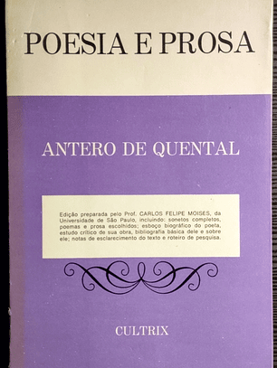 Poesia e Prosa