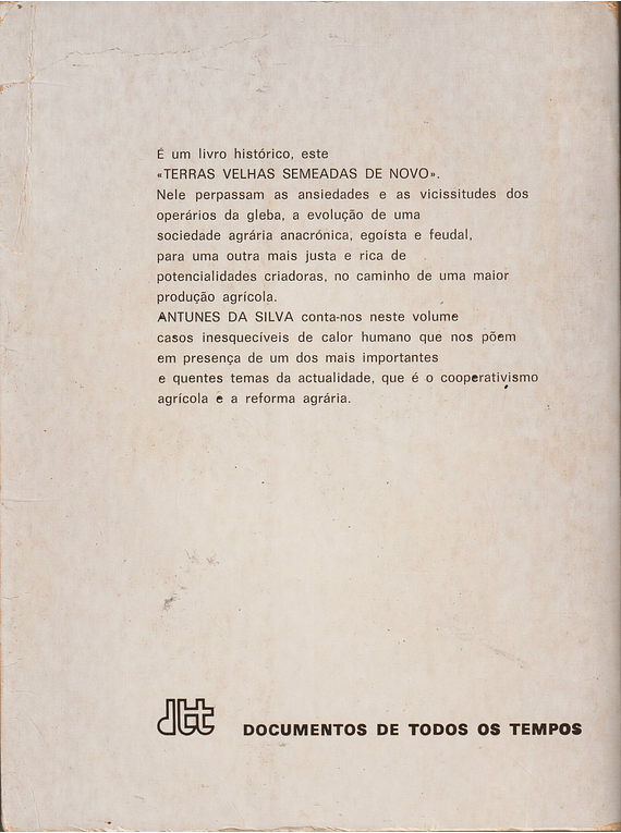 Terras Velhas Semeadas de Novo