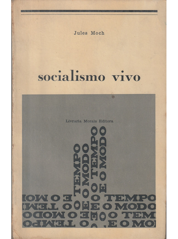 Socialismo Vivo. Dez Cartas a um Jovem