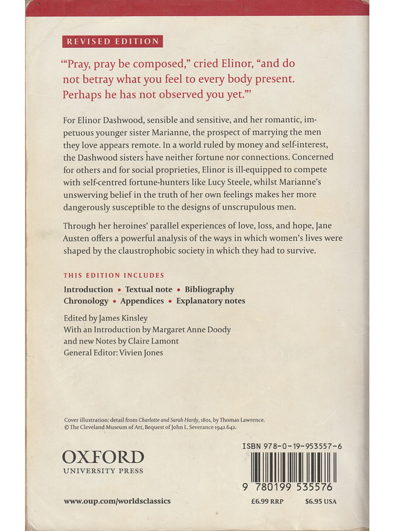 Sense and Sensibility