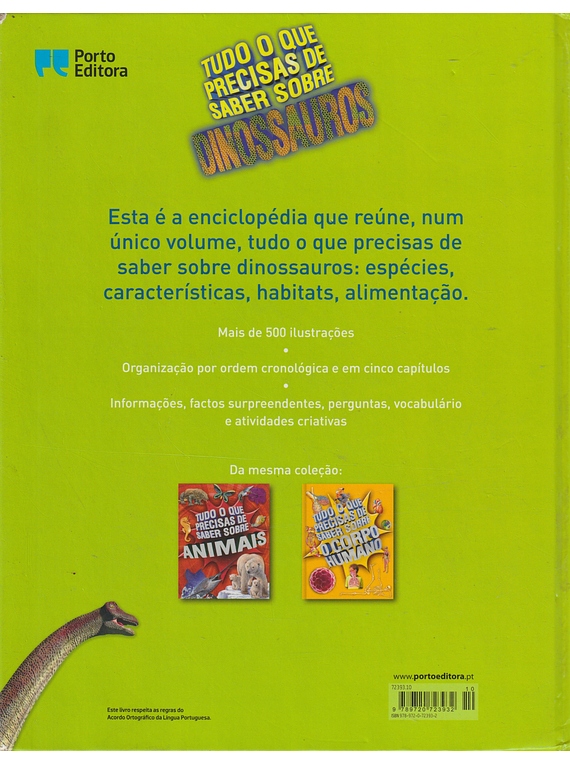 Tudo o que precisas de saber sobre dinossauros