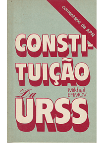 Constituição da URSS - Comentário da APN
