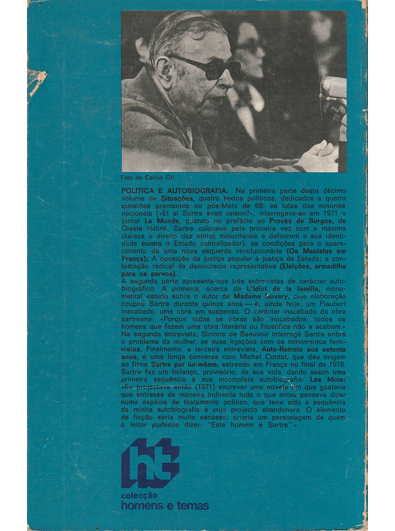 Política e Autobiografia. Situações X