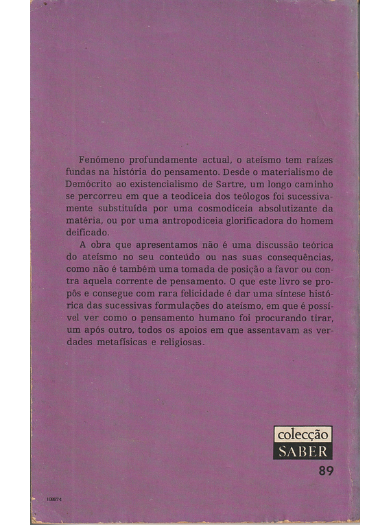 O Ateísmo