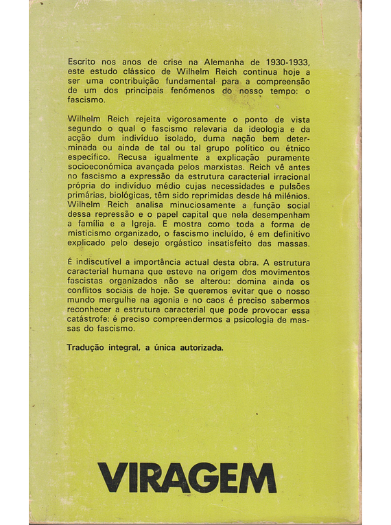 Psicologia de Massas do Fascismo
