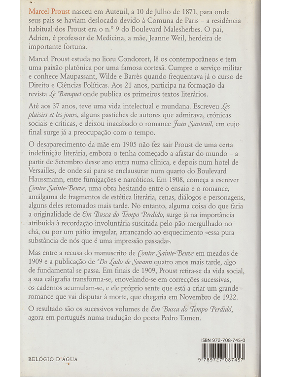 Em Busca do Tempo Perdido III - O Lado de Guermantes