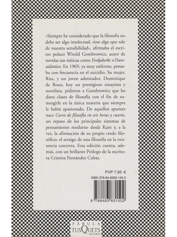 Curso de Filosofía en Seis Horas y Cuarto