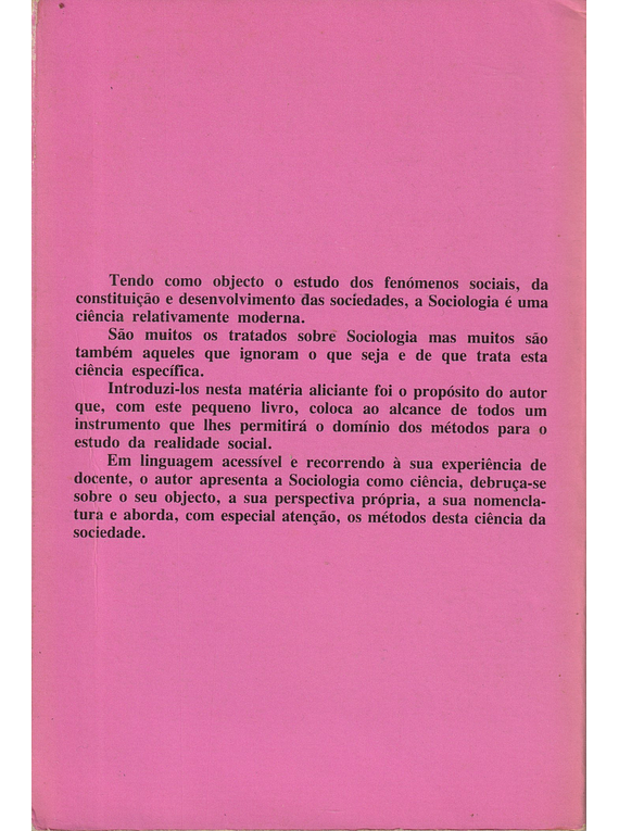 Introdução à Sociologia