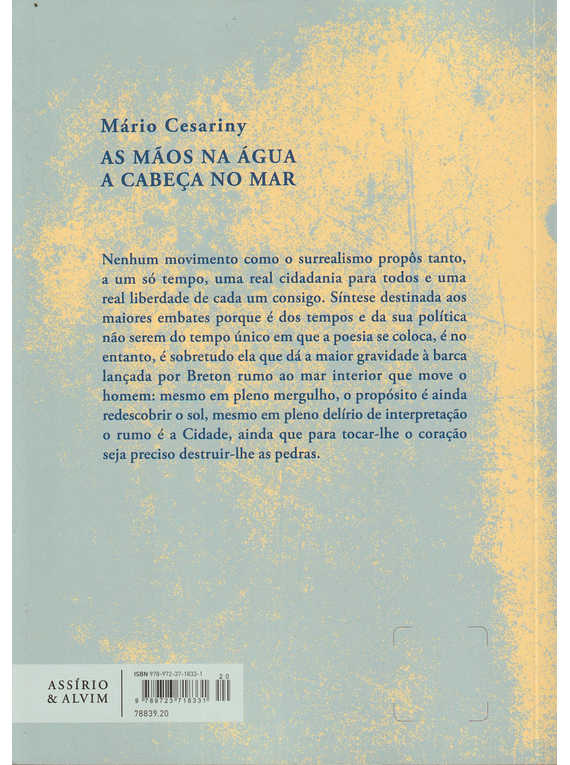 As Mãos na Água a Cabeça no Mar