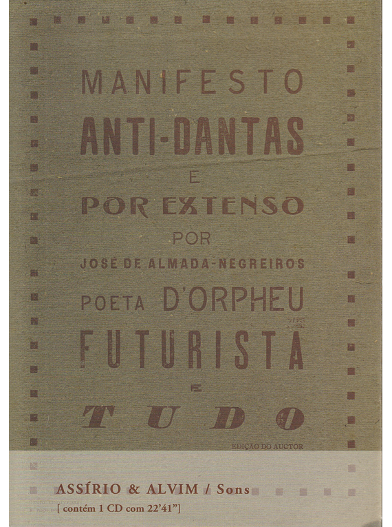 Manifesto Anti-Dantas e Por Extenso
