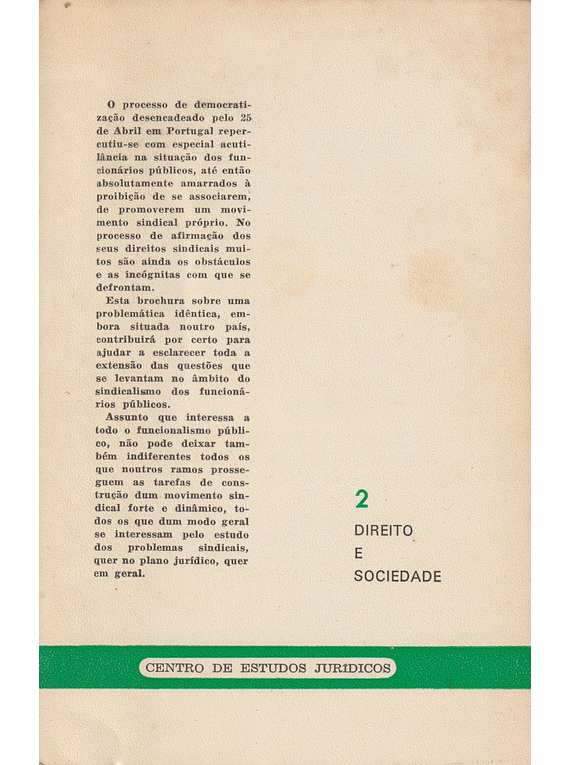 Direito Sindical e Função Pública em França