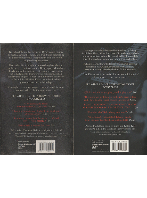 Thoughtless / Effortless / Reckless (3 Livros)