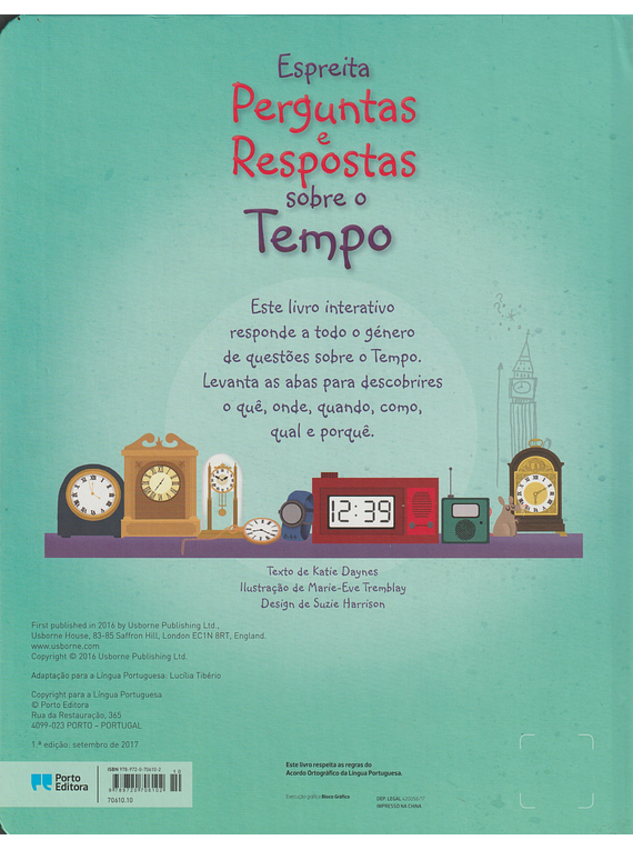 Espreita Perguntas e Respostas Sobre o Tempo