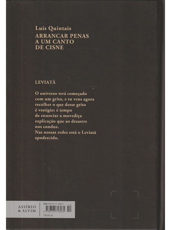 Arrancar Penas a um Canto de Cisne