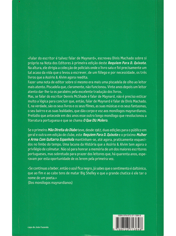 Requiem para D. Quixote