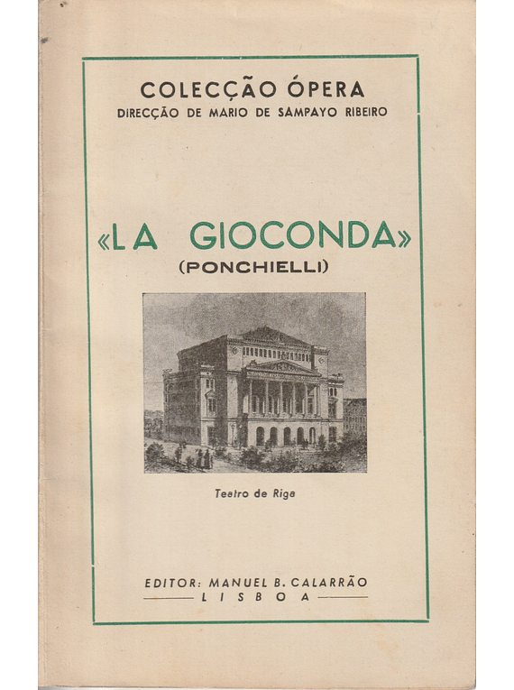La Gioconda - Ponchielli