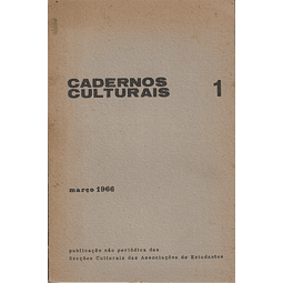 Cadernos Culturais 1