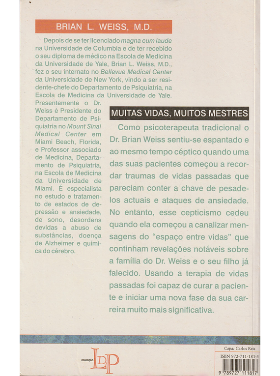 Muitas Vidas, Muitos Mestres