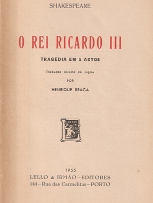 O Rei Ricardo III