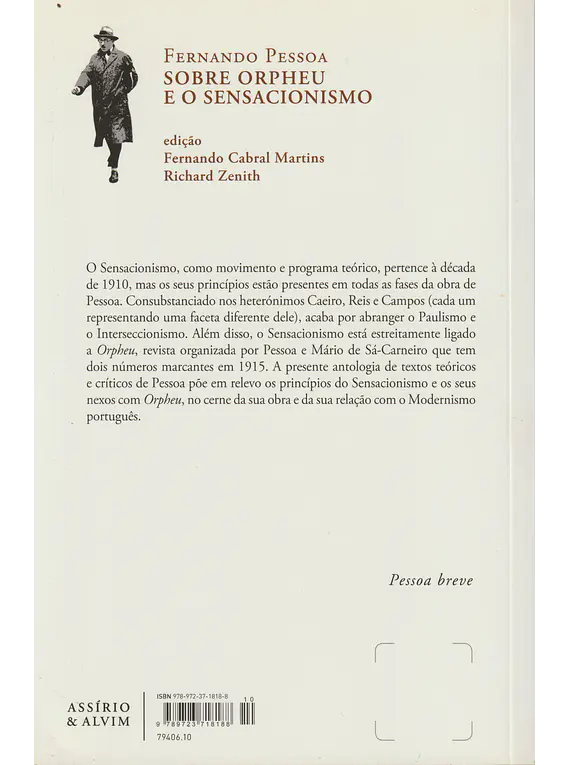 Sobre Orpheu e o Sensacionismo