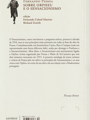 Sobre Orpheu e o Sensacionismo