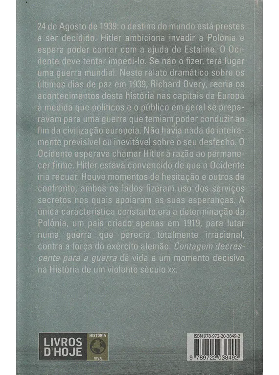 1939 - Contagem Decrescente Para a Guerra