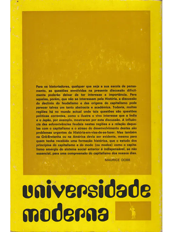 Do Feudalismo ao Capitalismo