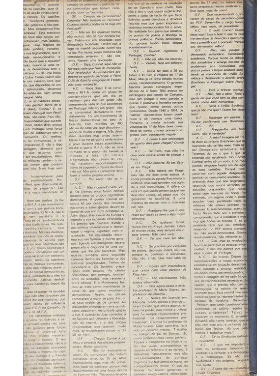 Entrevista com a História