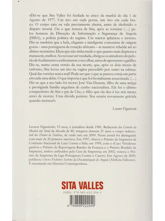 Sita Valles. Revolucionária, Comunista até à Morte