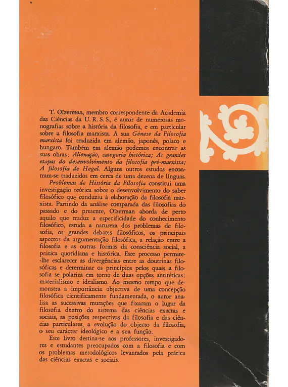 Problemas de História da Filosofia