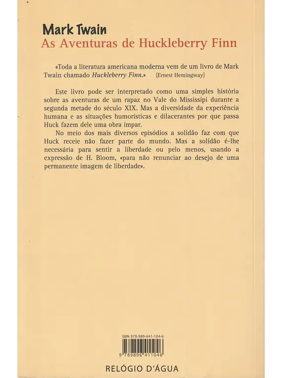 As Aventuras de Huckleberry Finn