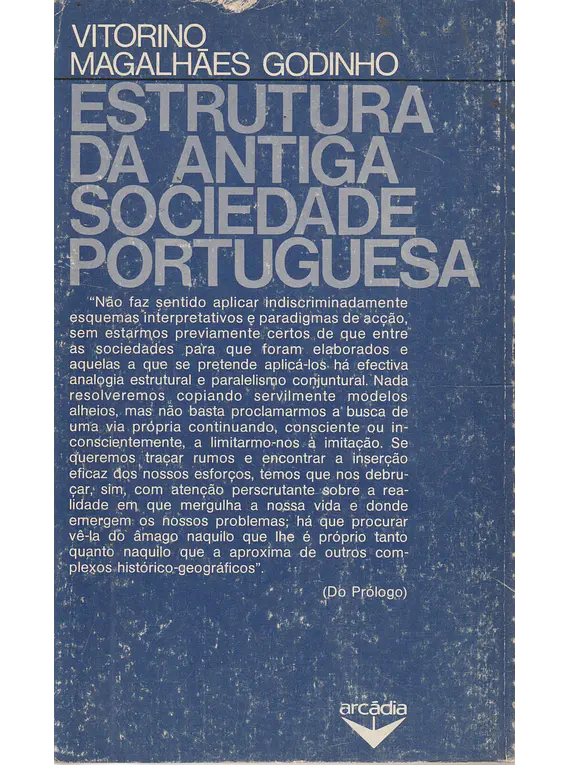 Estrutura da Antiga Sociedade Portuguesa