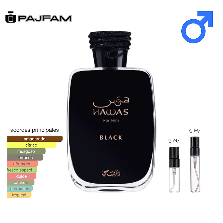 Rasasi Hawas Black 1