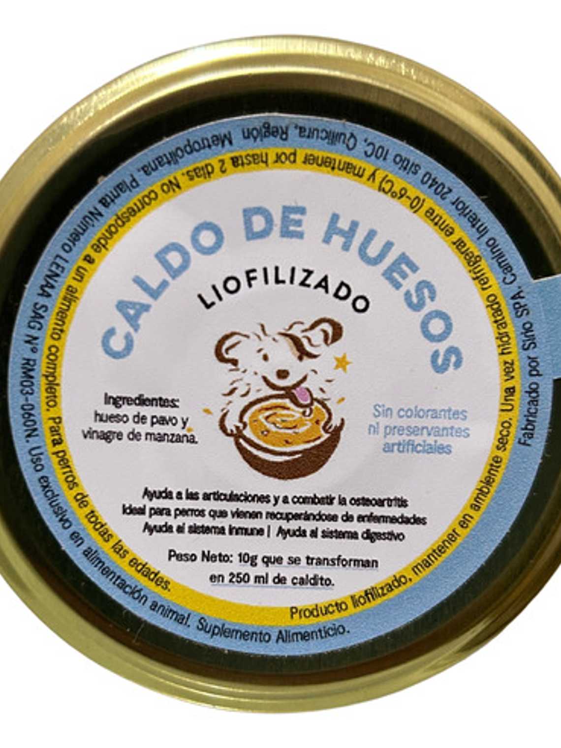 Tributo Caldo Liofilizado De Huesos De Pavo 2