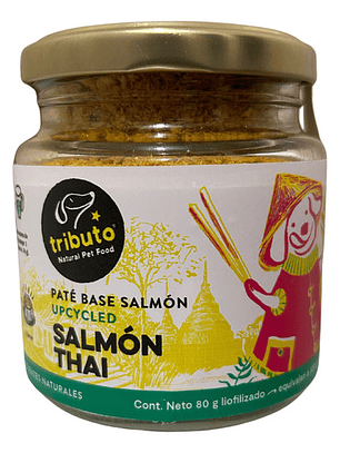Tributo Paté Sabor Salmón Thai 80grs