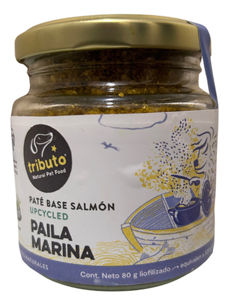 Tributo Paté Base Salmón Paila Marina 80grs 1