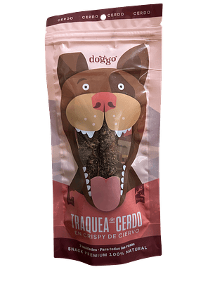 Tráquea de Cerdo en Crispy de Ciervo Doggo