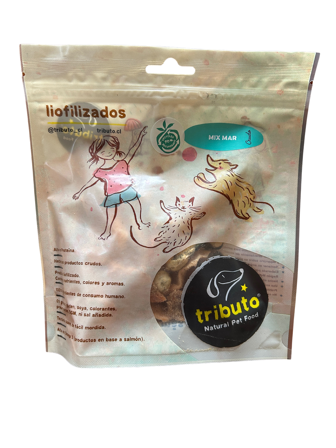 Mix Mar Crudo Liofilizado Tributo 100g 1