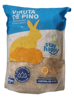Viruta P. Stay Happy Para Mascotas, Absorbentes Y Naturales Pino