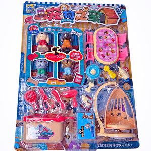 display mascota columpio