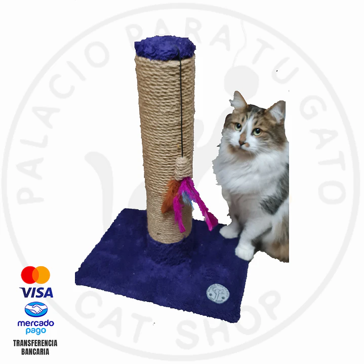 Mini Rascador Gatuno versión yute natural  1