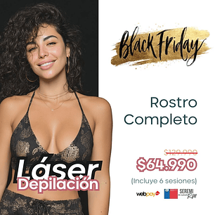 Rostro Completo Depilación Láser