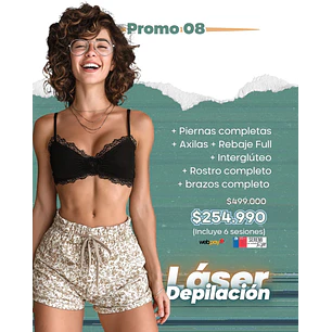 PROMO 08 Depilación Láser