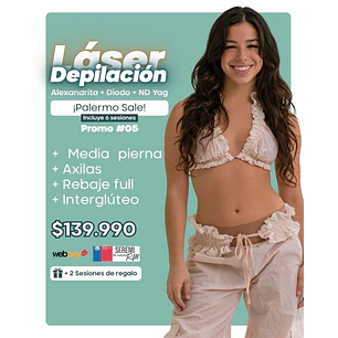 PROMO 05 Depilación Láser 