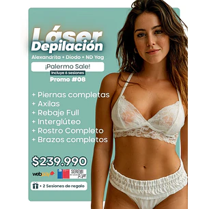 PROMO 08 Depilación Láser