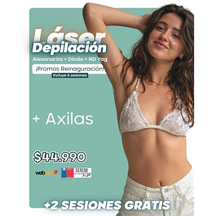 Axilas Depilación Láser