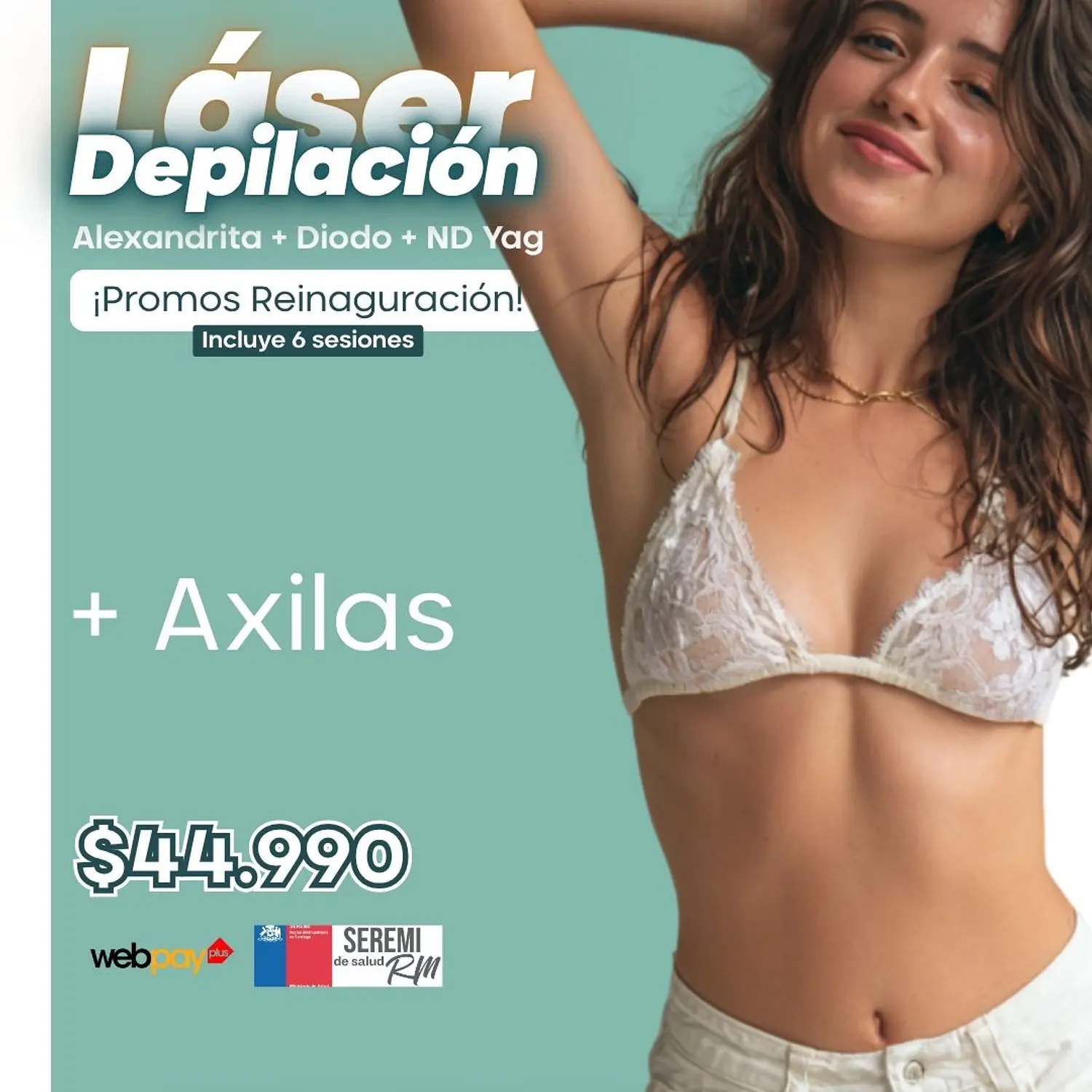Axilas Depilación Láser