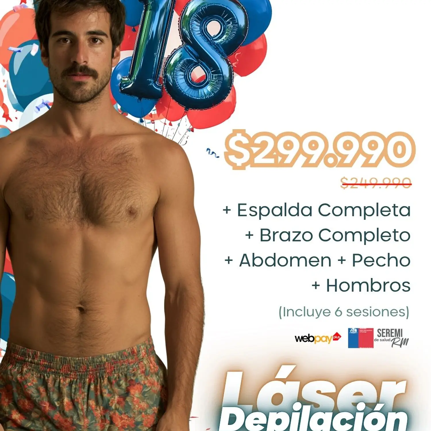 Depilación Masculina Promo 04